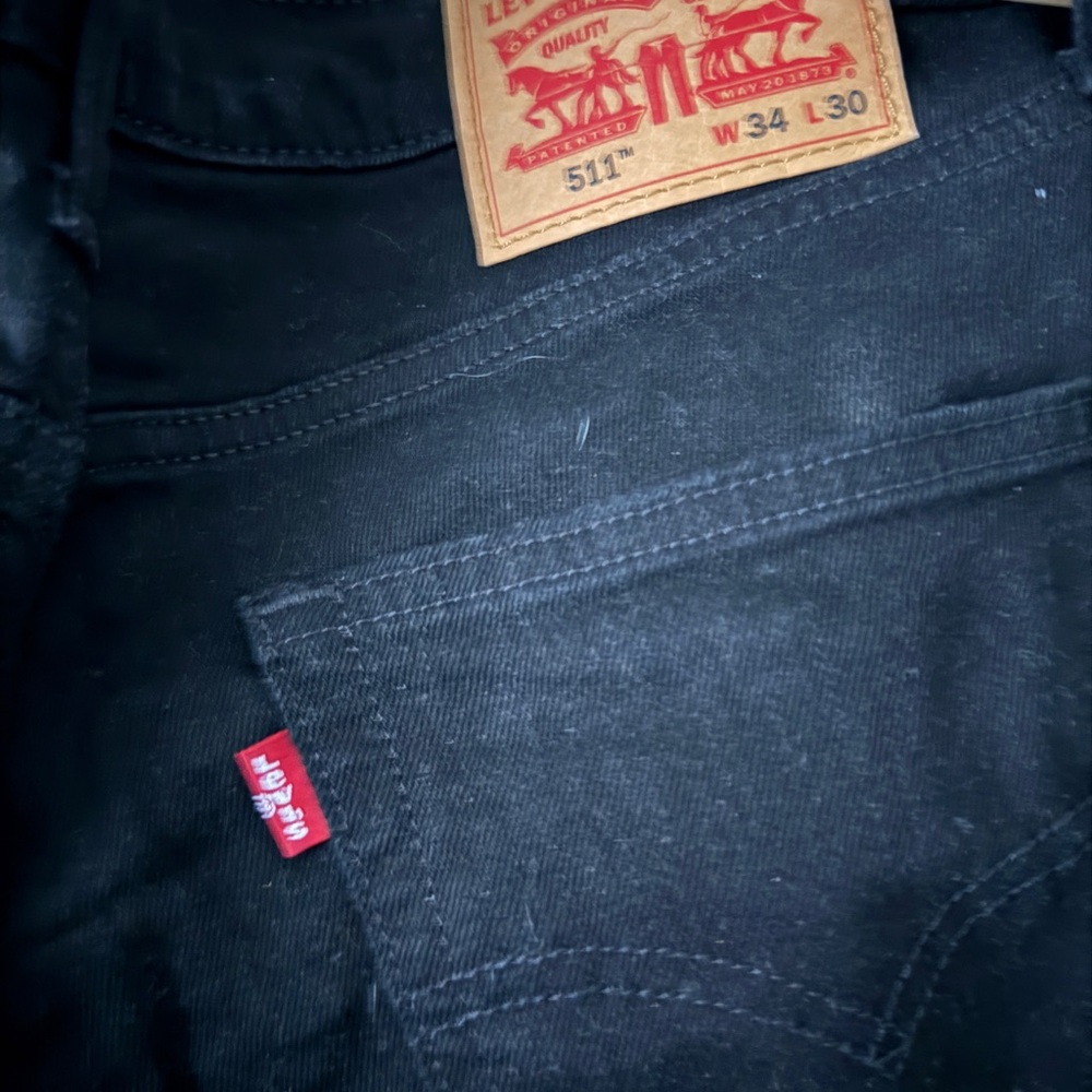Levi's Men's 511 Black Slim Jeans